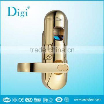 Single-latch fingerprint electronic biometric door lock,