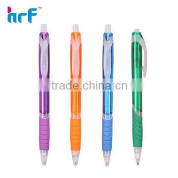 Four-color retractable cheap ball-point pen