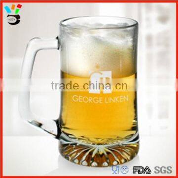 best price 21 oz beer stein glass mug with custom logo