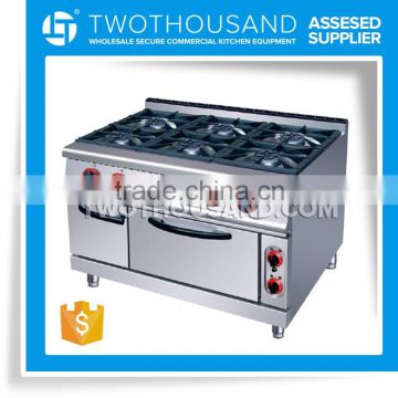 High Quality Low Cooking Range Prices With 6 Burners and 1 Oven