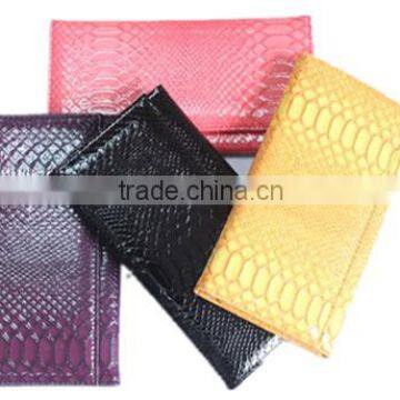 2015 top quality pu leather lady's beautiful wallet