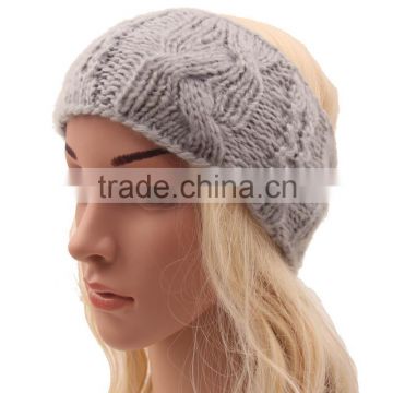 wholesale fashion cap, cute knitting girl natural Knit Headband, charming hair wear