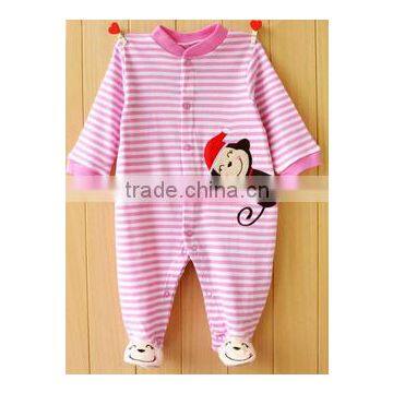 2016 Cute Animal Baby Romper With Foot Cover Long Sleeve Baby Clothes photo-2