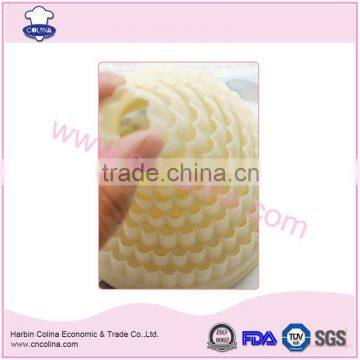 Plastic Biscuit Cutter Set Wavy Edge Hexagon Nylon Cookie Cutter photo-5