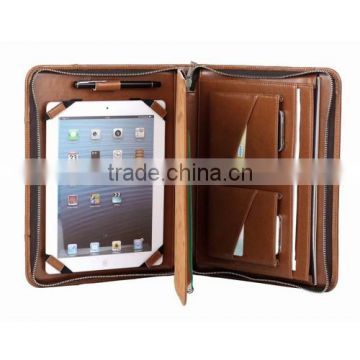 Coolest Genuine Leather Portfolio for iPad Air and Tablet PC