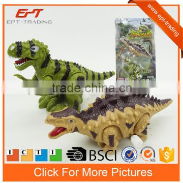 Plastic wind up walking dinosaur animal toys for promotion