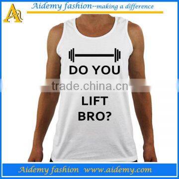 wholesale bodybuilding racer back tank tops men