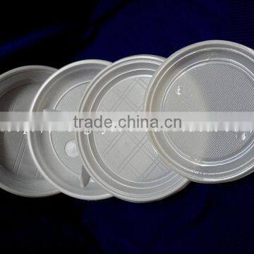 Disposable plastic plate