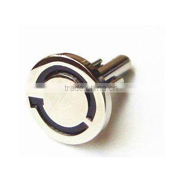 Promotional metal stainless steel cufflink