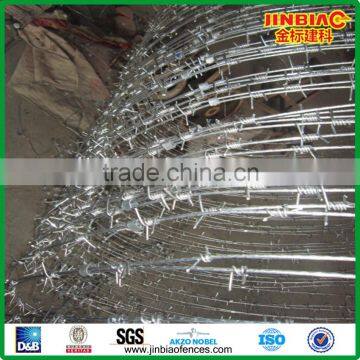 Hot dipped galvanized Double Strands Twist barbed wire