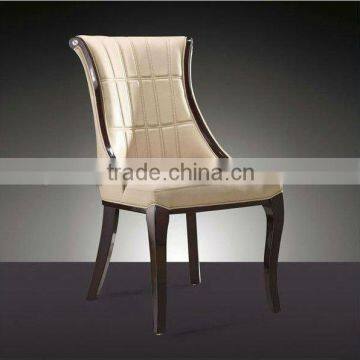 Carved luxury wood chair for 5 star hotel - YSM004