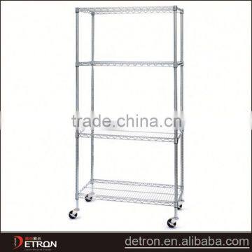 Space saving Adjustable chrome steel racking