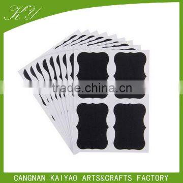 Black Custom Border Chalkboard Labels Includes Chalk Marker Stickers photo-2