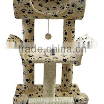 BSCI Pet Factory Luxury Cat Tree Toy Furniture Cat Sisal Scratcher