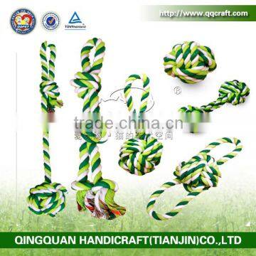 QQ Petoy Factory dog chew christmas animal braided rope toy for dog