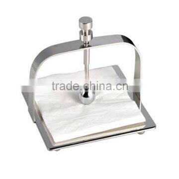 OEM factory new design stainless steel 201 napkin holder tissue paper