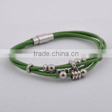 Braided Ladies Genuine Leather Bracelets(GB10446)