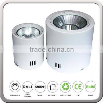 Housing White Surface Mounted COB Led Downlight 25w photo-3