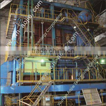 boiler burner retrofit project for oil furnace to coal furnace