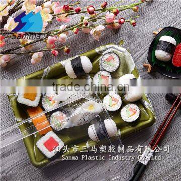 KW-0015TC-GN Sell Well Disposable Custom Plastic Food Container with Lid