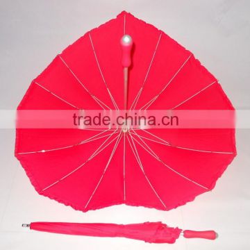 lover umbrella 23"16K heart shaped umbrella