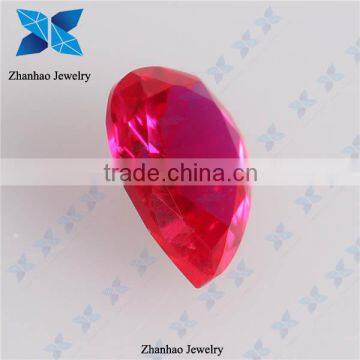 Precious synthetic indian star batu ruby for stone