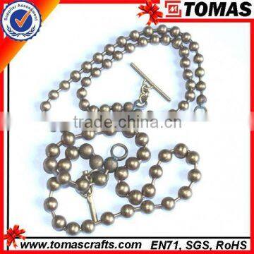 Guangzhou custom cheap brass ball chains