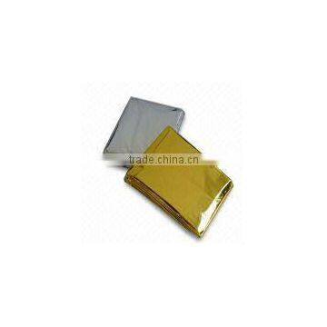 Survival Blanket,PET Balnket,Gold Plated Blanket