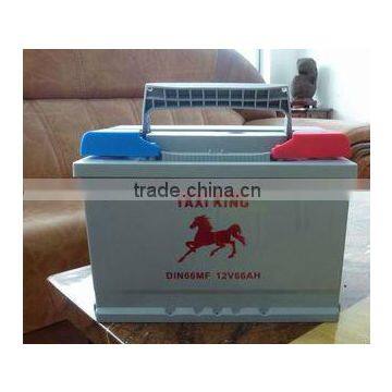 DIN66 12V66AH BATTERY SPECIAL FOR TAXI CAR