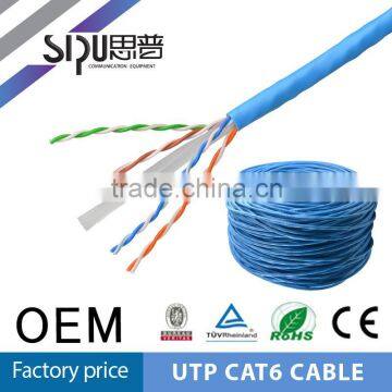 SIPU high quality utp cat6 lan cable best utp cable cat6 price wholesale amp utp cat 6 cable