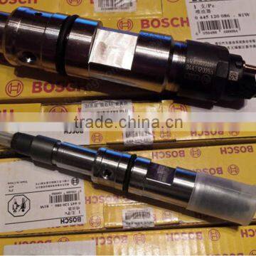 Orginal and genuine BOSCH testing Common rail injector 0445120086 ,0445120265 for WEICHAI WP12 612630090001 from manufacturer