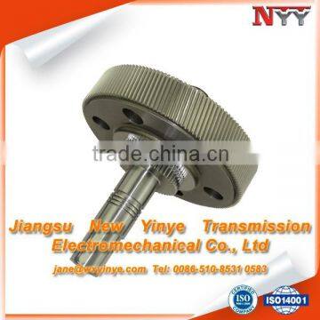 large precision metal helical tooth shaft