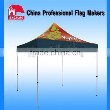 Custom design fabric trade show canopy tent