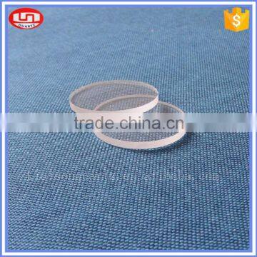 High purity UV transmission quartz glass plate