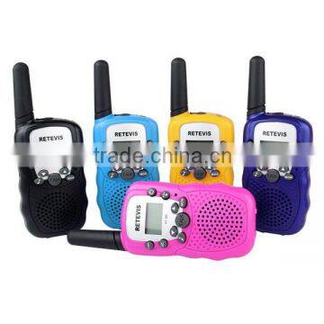 walkie-talkie 2PCS Retevis RT-388 UHF 0.5W US Frequency Euro Frequency four colors toy walkie-talkie for children