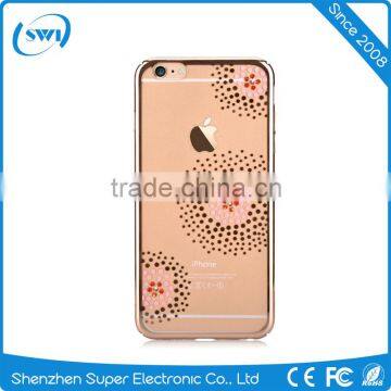 2017 Cell Phone Trending Products Crystal Electroplating PC Back Cases Cover For Iphone 6 6S 6 Plus photo-2