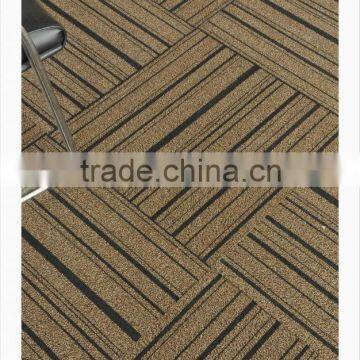 100% PP carpet tiles Ecosoft cushion backing