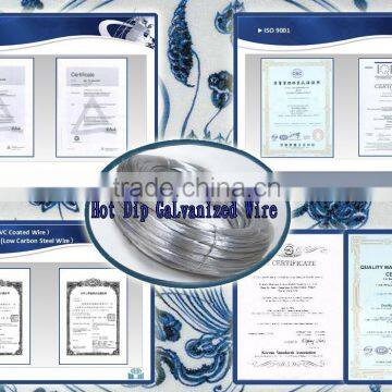 1.5-2.5 mm Tensile Strength 1400-1500mpa Galvanized Steel Wire photo-4