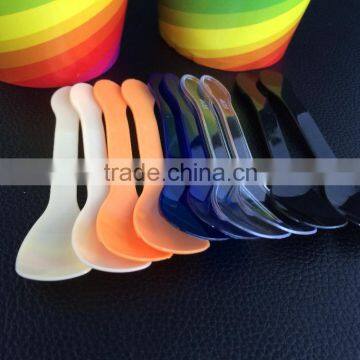 Fancy Cheap Disposable 103 mm Plastic Ice Cream Spoon photo-1