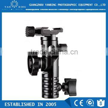 New released full-function adjustable camera flash shoe umbrella holder light stand socket bracket