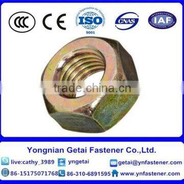 Carbon Steel DIN935/DIN937/ISO4034 Hex Nuts Zinc Plated and Black photo-2