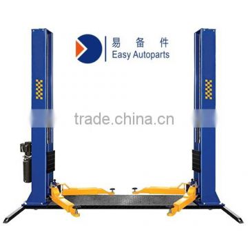 4t post base plate with sub-frame assembly mechanical safety lock