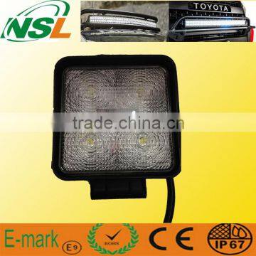 2015 New Design 12v 15w 10v-32v High lumen Epister led work lamp,15w led tractor work lights,factory offroad led truck light