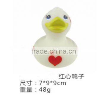 Advertising sunglass floating PVC duck/pvc duck toy