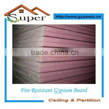 Red Color Paper Faced Gypsum Board