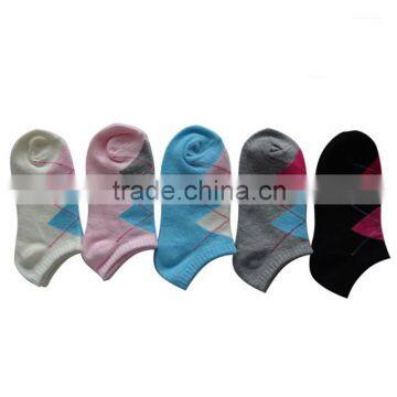 GSW-06 custom design colorful ankle socks wholesale
