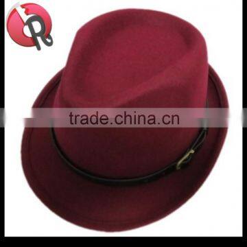 Womens Wool Felt Trilby Hat