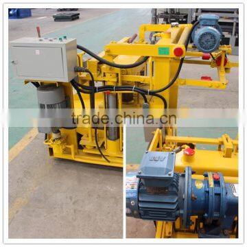 Widly used mobile hollow block making machine QT40-3A price