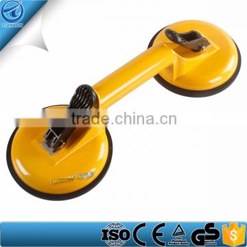 Aluminum Alloy 2 claws Car Vacuum Glass Suction Lifter,suction cup glass lifter,factory supply glass sucker plate