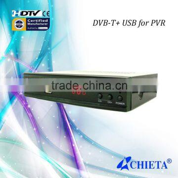 ALI3105 Chipset DVB-T Terrestrial Set Top Box with MPEG-4 H.264 Decoding